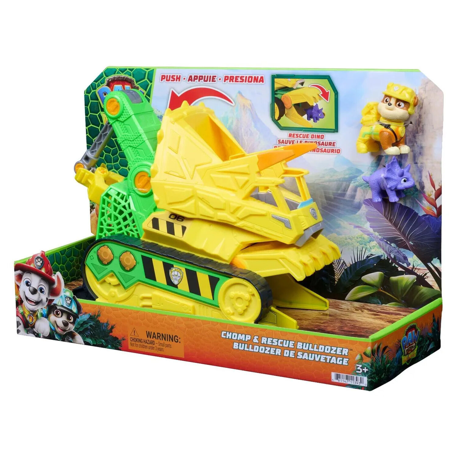 Veh&iacute;culo Paw Patrol Dino Movie Rubble image number 2.0